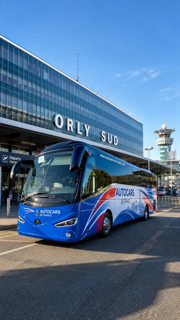 Location bus Île-de-France pour transfert gare à Paris | autocars de france
