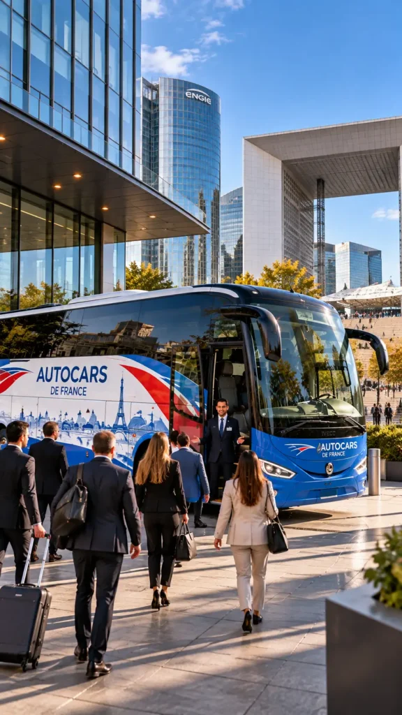 Autocar de transport professionnel pour déplacement d'entreprise | autocars de france